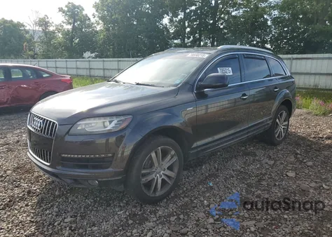 2014 Audi Q7 Premium Plus из США, поврежденный, VIN WA1LGAFE1ED013660